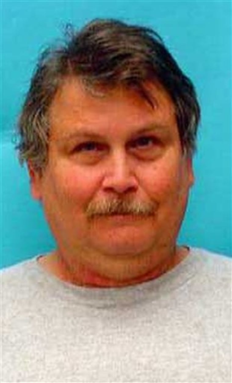 Police say Clay Duke, a 56-year-old ex-convict, fatally shot himself.